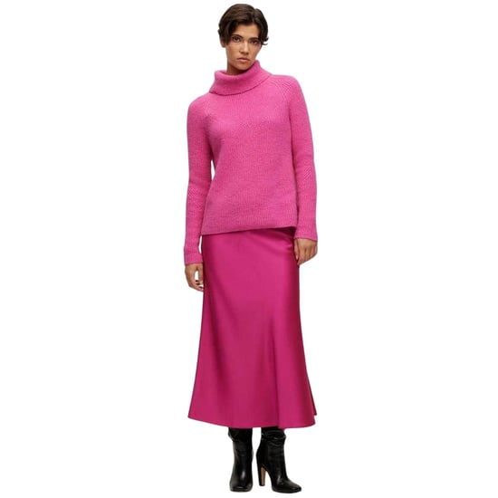 Boss Dames Vinarea Effen Bodycon Tube Rok (Heldere Roze) - Image 5