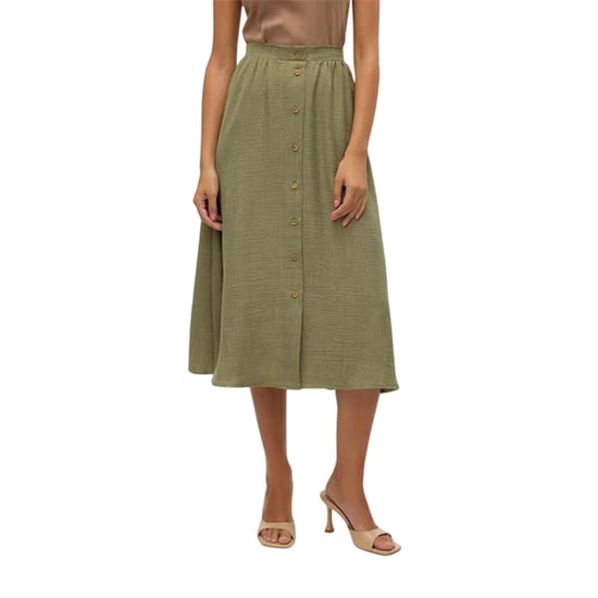 Vero Moda Dames/Dames Laney A-lijn Midi rok (Laurierkrans) - Image 1