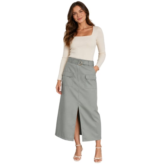 Vero Moda Dames-kokerrok in de kleur Tanne (Balsem Groen) - Image 1