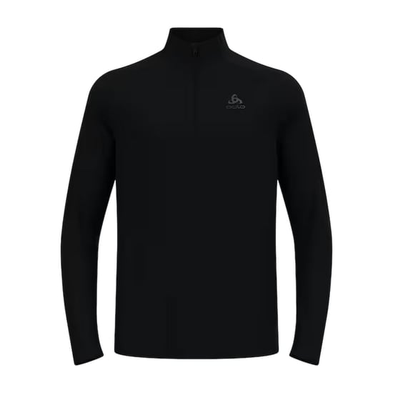 Odlo Heren Essentials Quarter Zip Fleece Top (Zwart) - Image 1