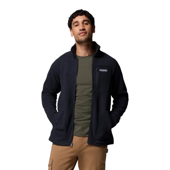 Columbia Jasper Ridge Fleece Jas Heren (Zwart) - Image 4