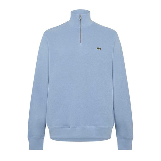Lacoste Heren Sweatshirt met Kwart Ritssluiting van Katoenmix (Blauw) - Image 1