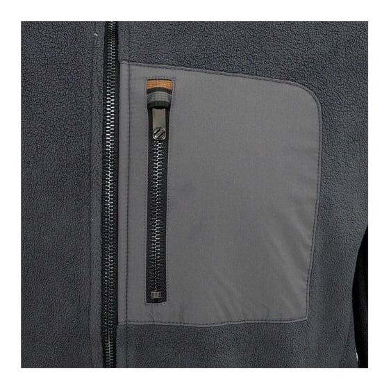 SoulCal Heren Polyester Fleece Jas (Grijs) - Image 3