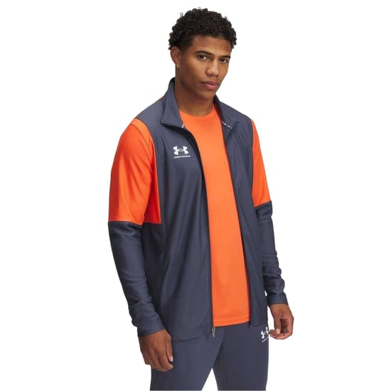 Under Armour Challenger-trainingsjack voor heren (Grijs/Oranje) - Image 1