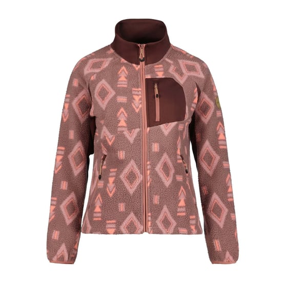 Icepeak Dames/Dames Millstadten Full Zip Fleecejack (Rood) - Image 1