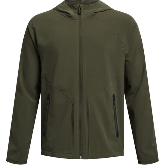 Under Armour Fleecejas met capuchon voor kinderen (Groen) - Image 1