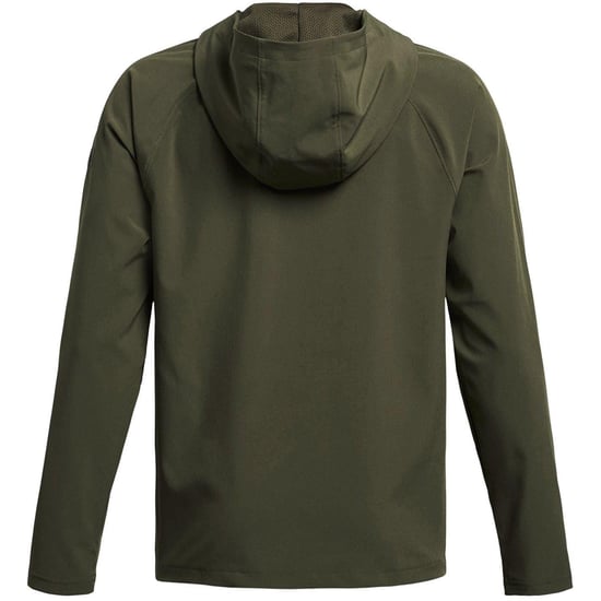 Under Armour Fleecejas met capuchon voor kinderen (Groen) - Image 2