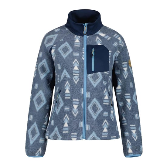Icepeak Dames/Dames Millstadten Full Zip Fleecejack (Blauw) - Image 1