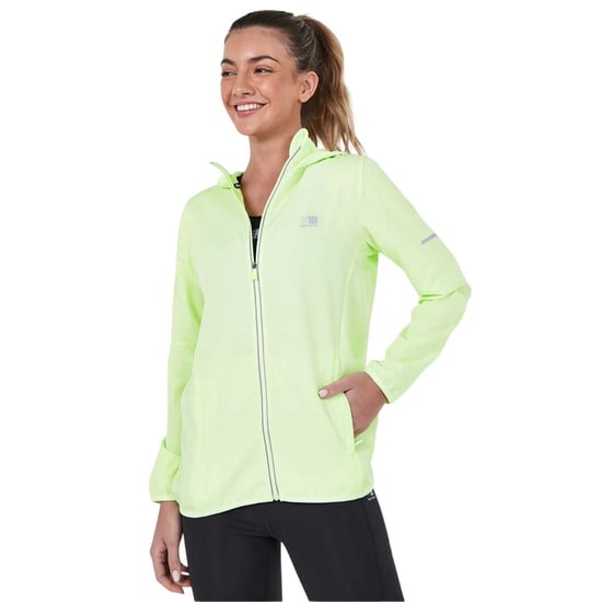 Karrimor Dames/Dames Performance Track Jacket met capuchon (Lichtgroen) - Image 1