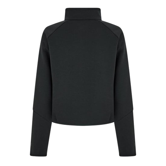 Under Armour Dames-sweatshirt met kwartritssluiting van Unstoppable-fleece, normale pasvorm (Zwart) - Image 2