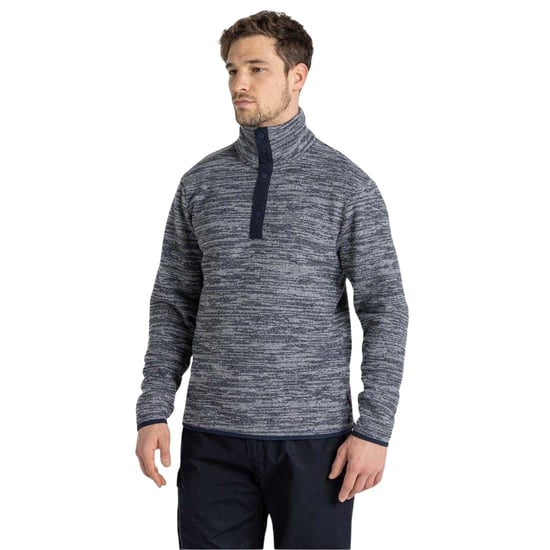 Craghoppers Finnian fleece-shirt met lange mouwen voor heren (Blauwe marinemarlijn) - Image 2