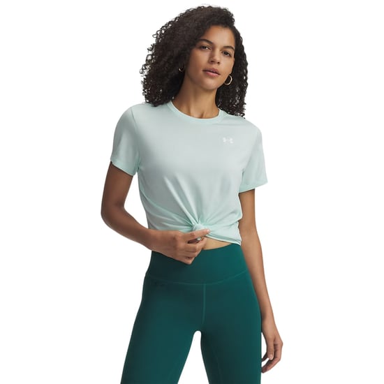 Under Armour Twist T-shirt met korte mouwen voor dames (Munt) - Image 3