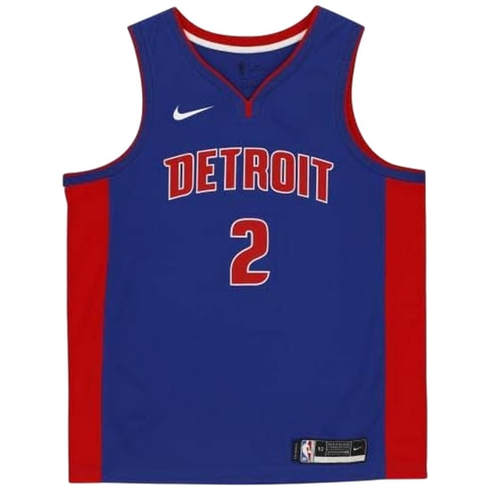 Nike Cunningham Detroit Pistons basketbalshirt voor kinderen (Blauw) - Image 4
