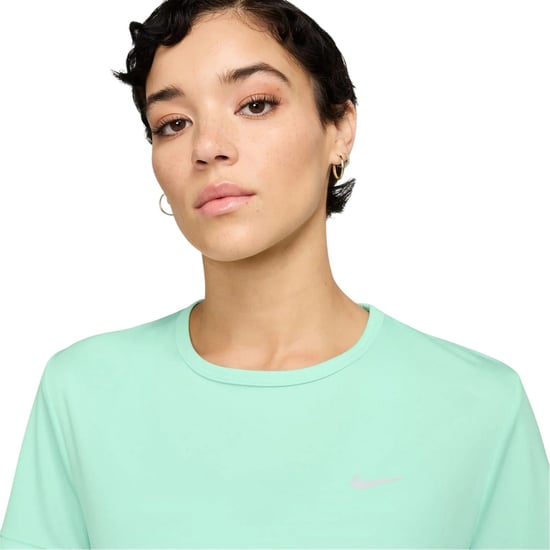 Nike Swoosh Dri-FIT-shirt voor dames (Muntgroen) - Image 4