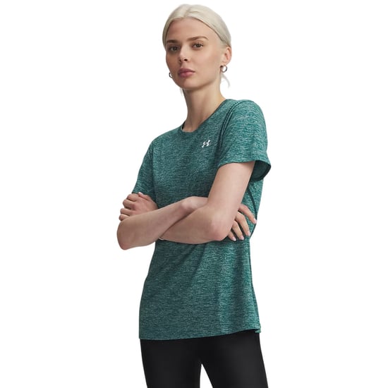 Under Armour Twist T-shirt met korte mouwen voor dames (Groen) - Image 1