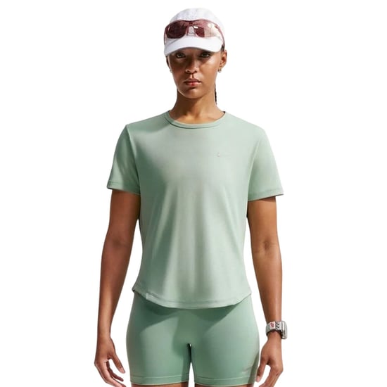 Nike Swoosh Dri-FIT-shirt voor dames (Groen) - Image 2