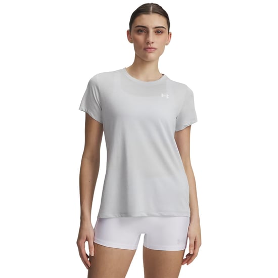 Under Armour Twist T-shirt met korte mouwen voor dames (Grijs halo) - Image 1