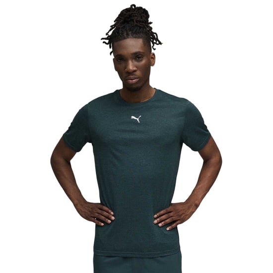 Puma Tad Performance-sport-T-shirt voor heren (Terrein) - Image 1
