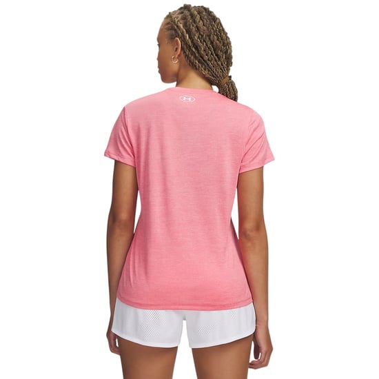 Under Armour Twist T-shirt met korte mouwen voor dames (Roze) - Image 3