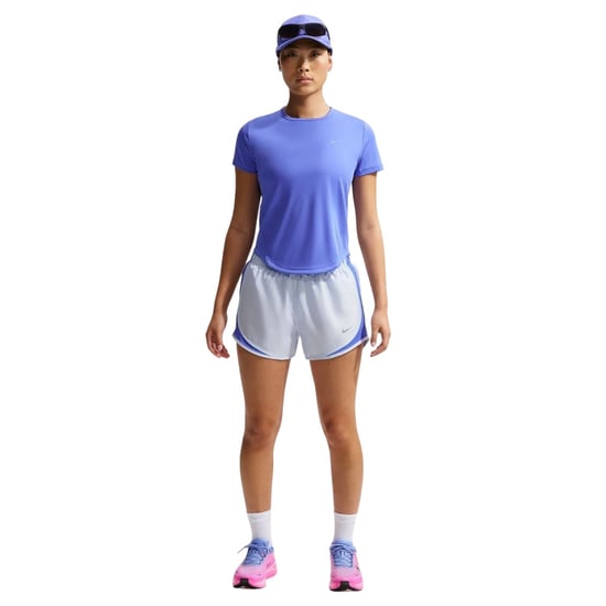 Nike Swoosh Dri-FIT-shirt voor dames (Saffier) - Image 1