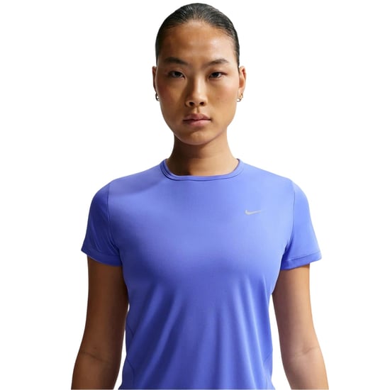 Nike Swoosh Dri-FIT-shirt voor dames (Saffier) - Image 4