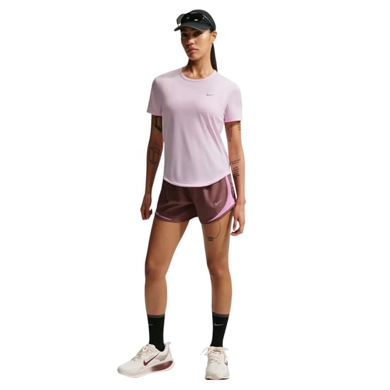 Nike Swoosh Dri-FIT-shirt voor dames (Roze schuim) - Image 1