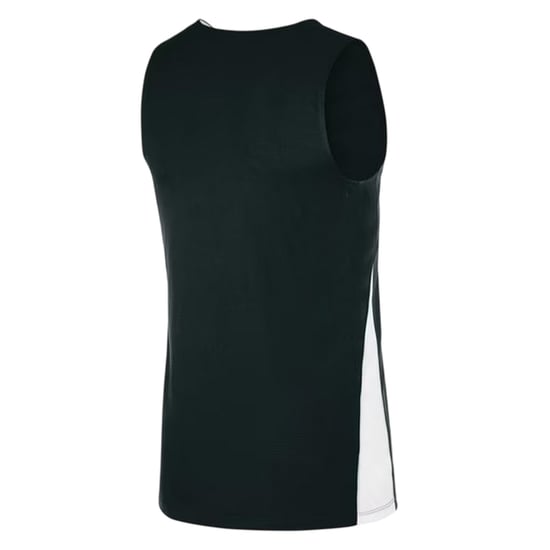 Nike Basketbalshirt voor kinderen met V-hals en zonder mouwen (Zwart/Wit) - Image 2