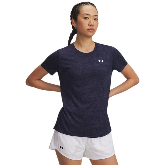 Under Armour Twist T-shirt met korte mouwen voor dames (Middernacht marine) - Image 3