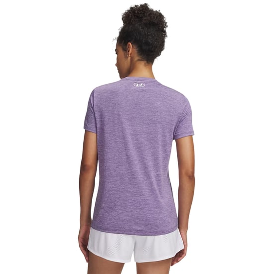 Under Armour Twist T-shirt met korte mouwen voor dames (Paars) - Image 2