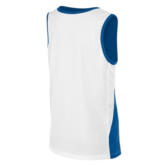Nike Basketbalshirt voor kinderen met V-hals en zonder mouwen (Koningsblauw/Wit) - Image 2
