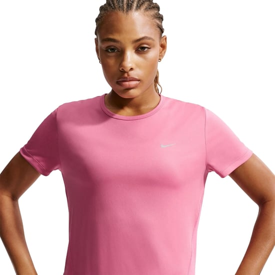 Nike Swoosh Dri-FIT-shirt voor dames (Pioenroos) - Image 4