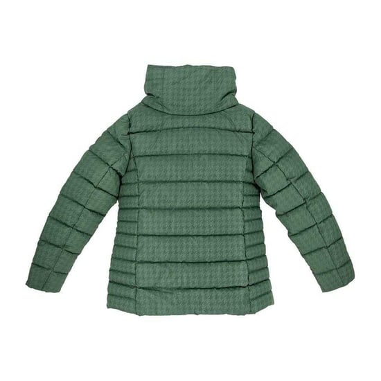 Firetrap Dames/Dames Houndstooth Pufferjack (Groen) - Image 2