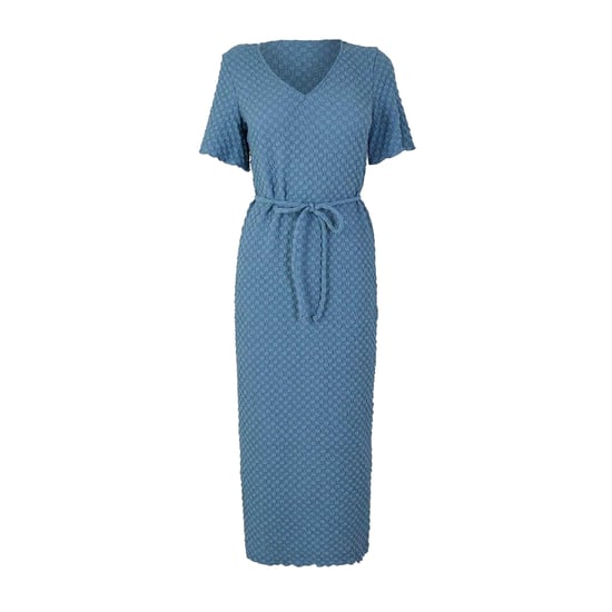 Vero Moda Dames Bubble V-hals Midi Jurk (Coronet Blauw) - Image 1