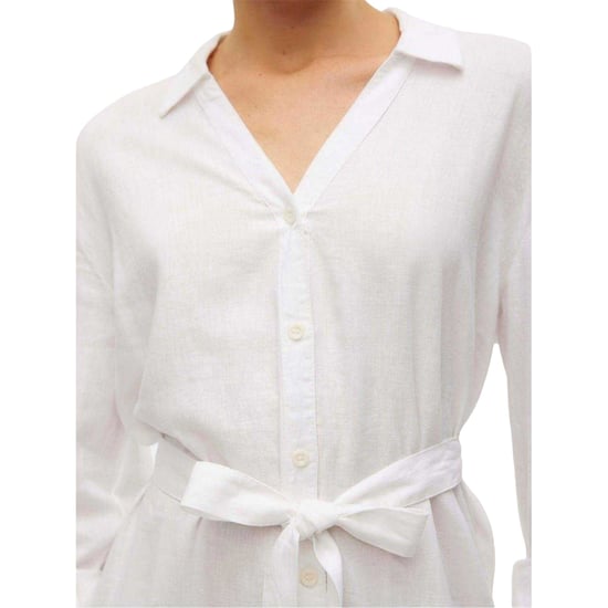 Vero Moda Linn midi-shirtjurk voor dames (Sneeuwwitje) - Image 2