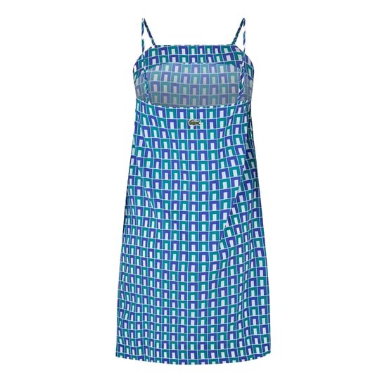 Lacoste Spaghettibandjes-slipjurk voor dames (Blauw) - Image 2