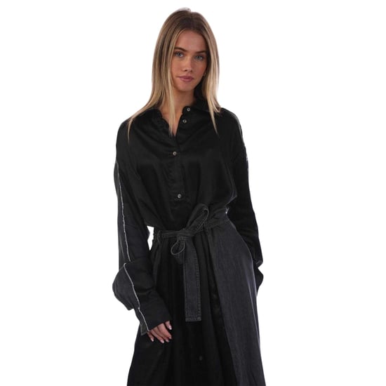 Diesel Dames-shirtjurk van rayon van D-Paige-Stram (Zwarte afdruk) - Image 3