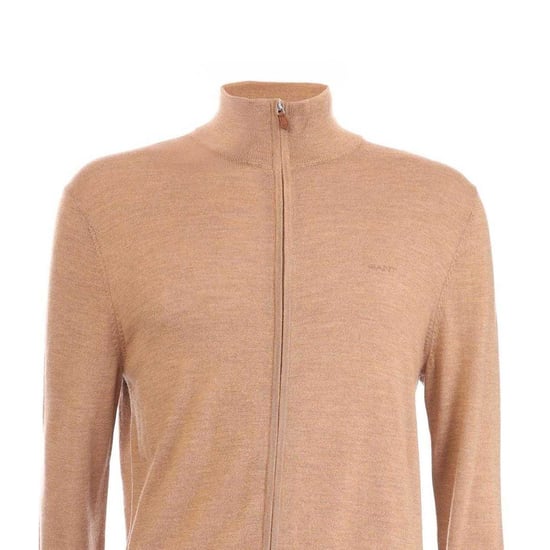Gant Herenvest van merinowol (Zand) - Image 3