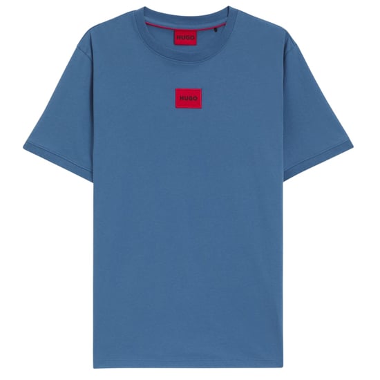 Hugo Diragolino T-shirt voor heren met logo op de borst (Medium Blauw) - Image 2