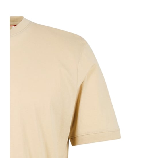 Hugo Diragolino T-shirt voor heren met logo op de borst (Beige) - Image 4