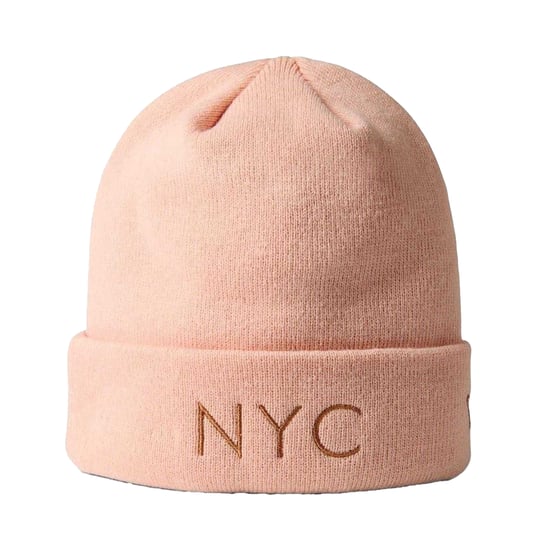 New Era Casual muts met NYC-lettering voor volwassenen (Roze) - Image 1