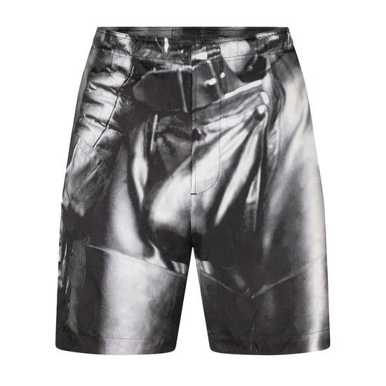 Diesel Korte broek voor volwassenen met grafische print (Zwart) - Image 1