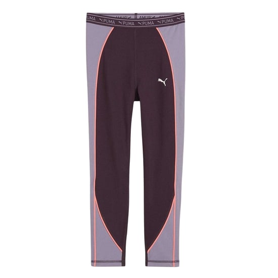 Puma Tweekleurige sportlegging met 7/8-lengte voor kinderen (Pruim Paars) - Image 1