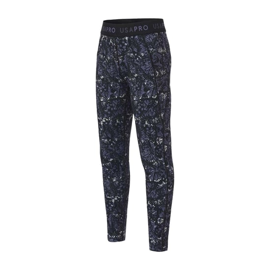 USA Pro Vlinder legging meisjes (Zwart) - Image 3