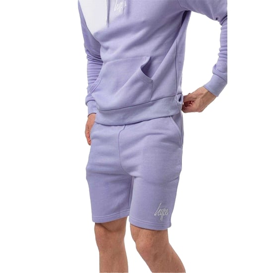 Hype Heren Sweat Shorts (Paars) - Image 2