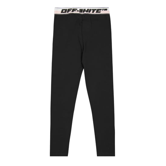 Off White Leggings met logo voor kinderen (Zwart) - Image 2