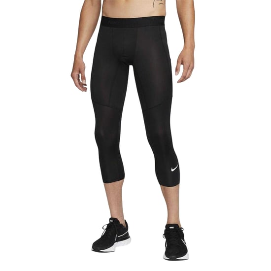 Nike Heren Pro Leggings (Zwart/Wit) - Image 1