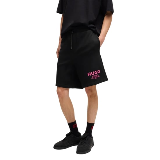 Hugo Boss Heren Nomario Sweat Shorts (Zwart) - Image 4