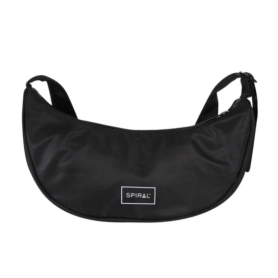 Spiral Cali halvemaanvormige tas voor dagelijks gebruik (Zwart) - Image 1