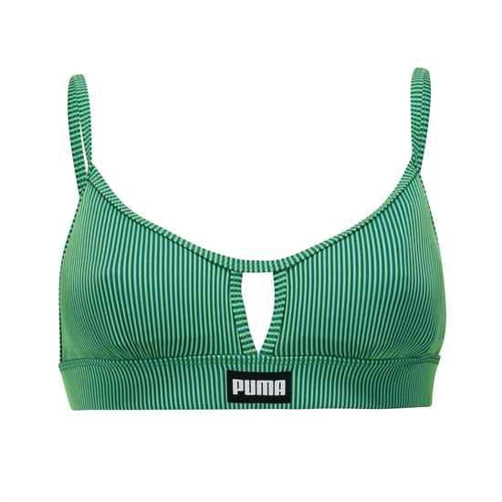 Puma Dames/Dames Peek A Boo Stripe Bikinitop (Groen) - Image 1