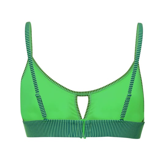 Puma Dames/Dames Peek A Boo Stripe Bikinitop (Groen) - Image 2